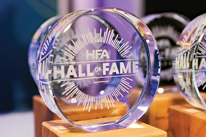 The HFA Hall of Fame Induction Ceremony