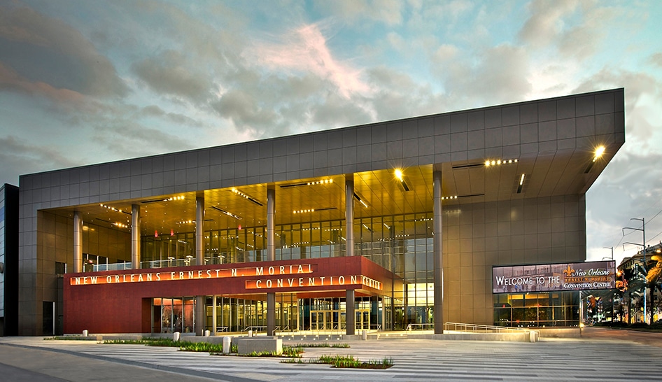 The Ernest N. Morial Convention Center in New Orleans.